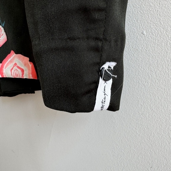 ONE TEASPOON • Quartermaster Kimono Shirtdress in Khaki Floral - Picture 8 of 16